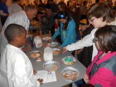 District 46 Students Enjoy Getting Messy at Science Night